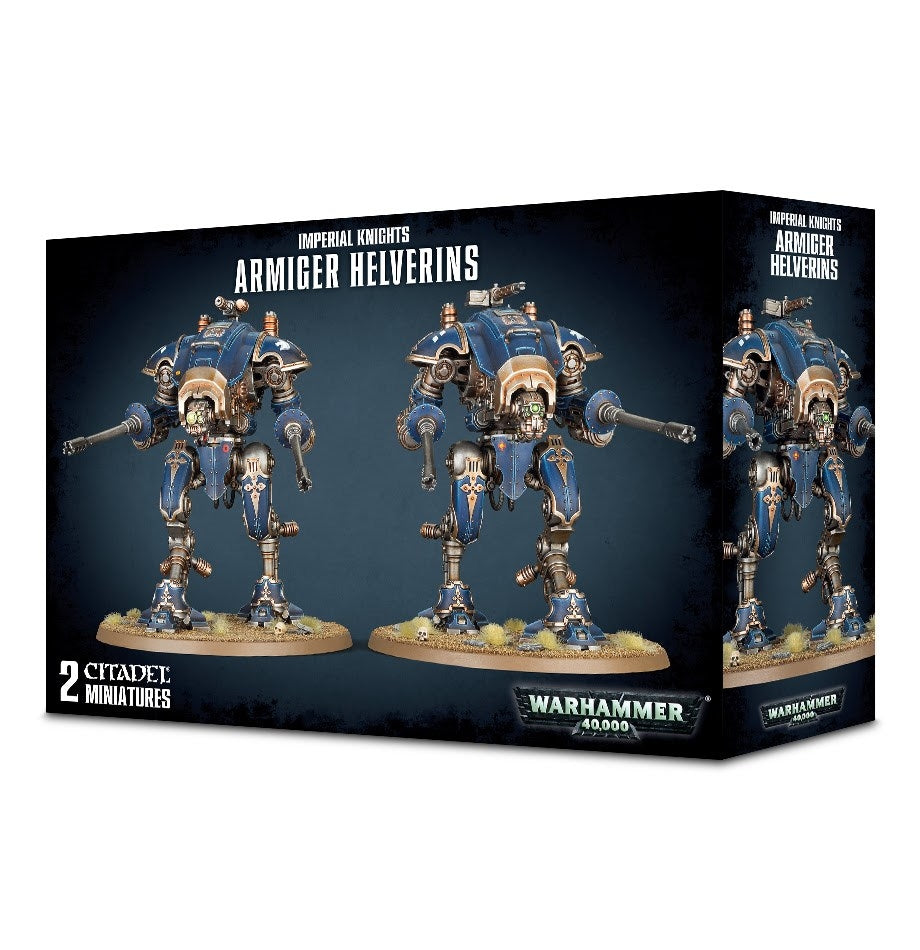Image for Warhammer 40K: Imperial Knights - Armiger Helverins - Warhammer Box Sets | Arkham Games and Comics