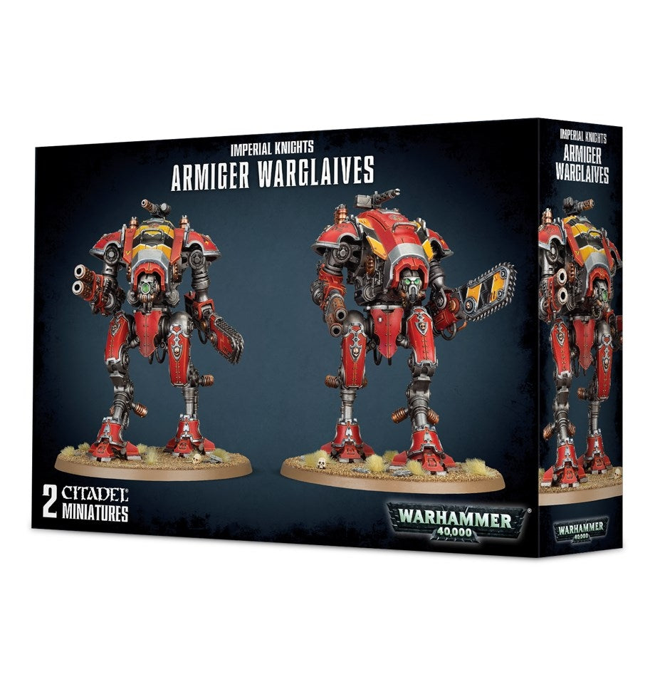 Image for Warhammer 40K: Imperial Knights - Armiger Warglaives - Warhammer Box Sets | Arkham Games and Comics