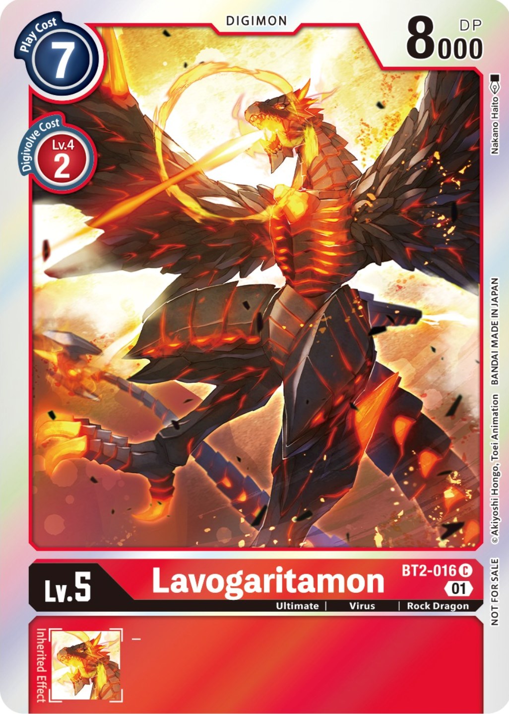 Lavogaritamon [BT2-016] (ST-11 Special Entry Pack) [Release Special Booster Promos] | Arkham Games and Comics