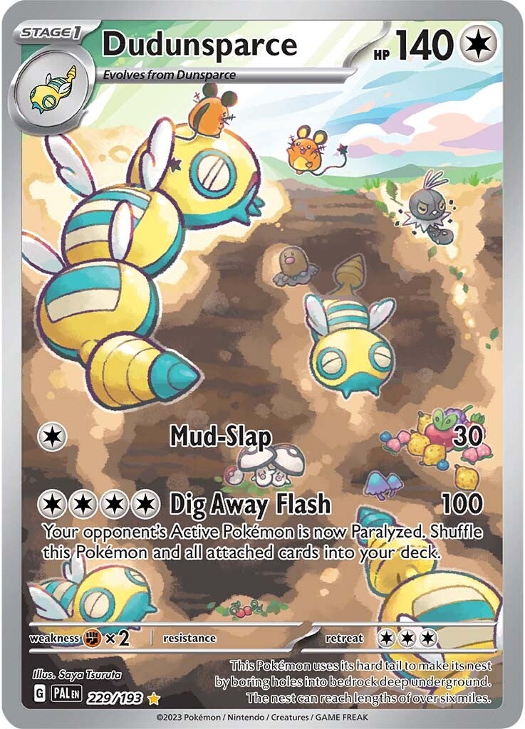 Dudunsparce (229/193) [Scarlet & Violet: Paldea Evolved] | Arkham Games and Comics