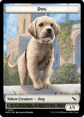 Thopter (0020) // Dog Double-Sided Token [Murders at Karlov Manor Tokens] | Arkham Games and Comics