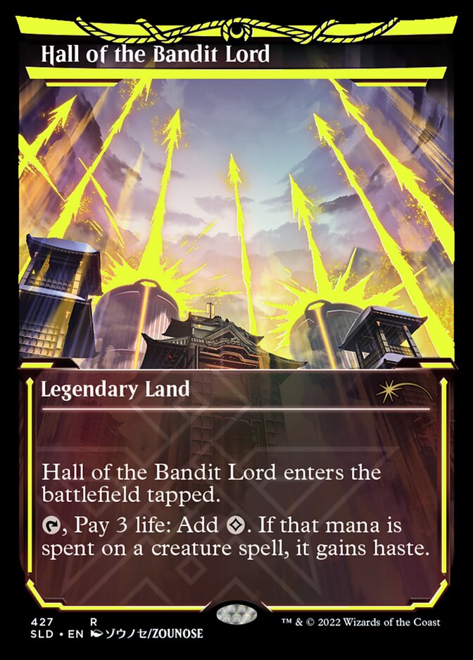 Hall of the Bandit Lord (Neon Ink Yellow) [Secret Lair Drop Series] | Arkham Games and Comics