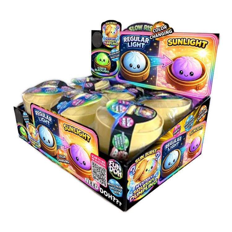 Fun Doh Color-Changing Dumpling Squishy Toy | Arkham Games and Comics