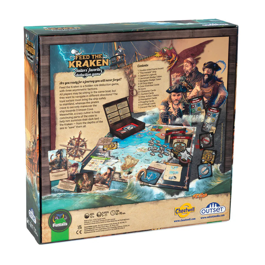 Feed the Kraken Board Game | Arkham Games and Comics