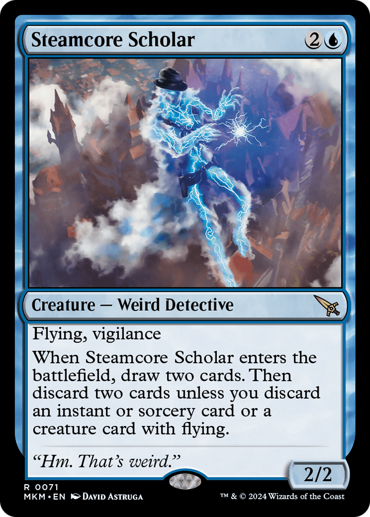 Steamcore Scholar [Murders at Karlov Manor] | Arkham Games and Comics