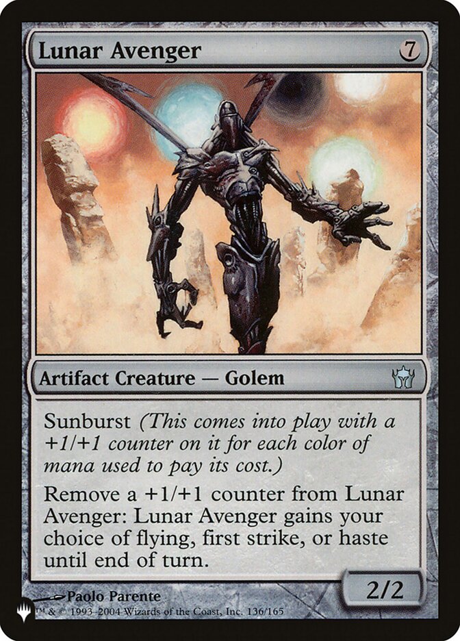 Lunar Avenger [The List] | Arkham Games and Comics