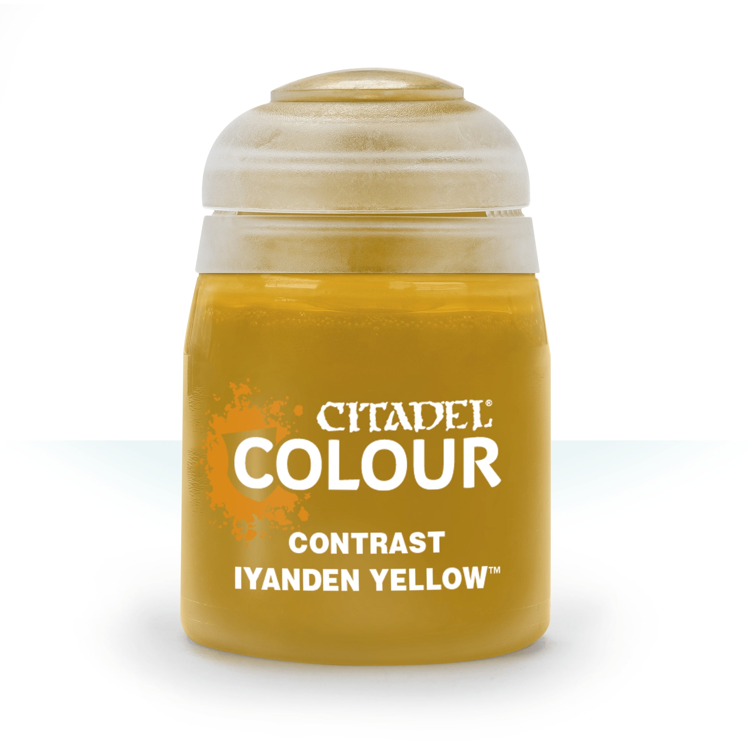 Image for Citadel Contrast Paint: Iyanden Yellow (18ml) - Citadel Paints | Arkham Games and Comics