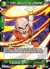 Krillin, Destructo Disc Unleashed (Divine Multiverse Draft Tournament) (DB2-067) [Tournament Promotion Cards] | Arkham Games and Comics