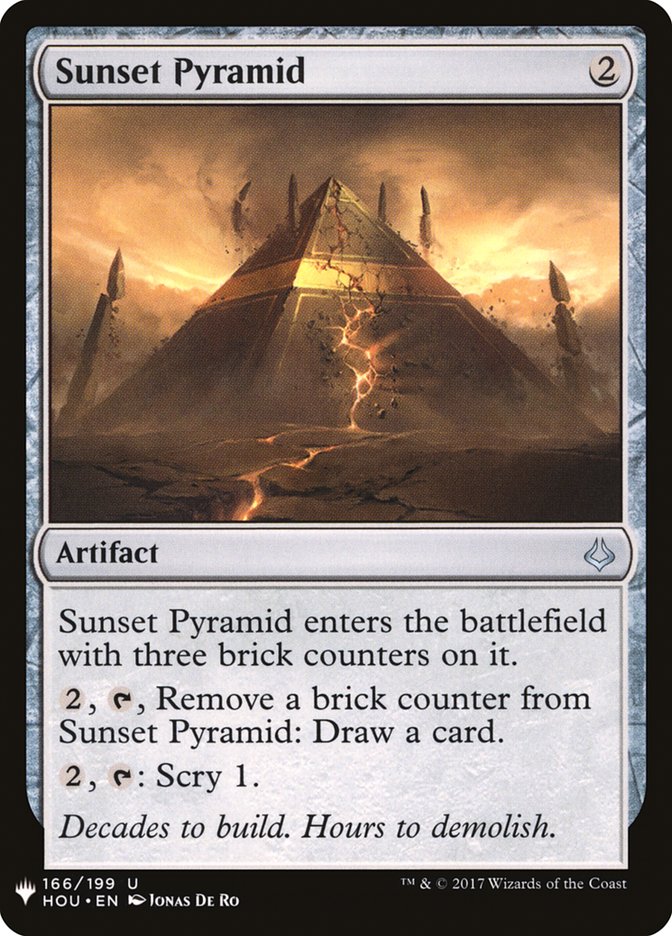 Sunset Pyramid [Mystery Booster] | Arkham Games and Comics