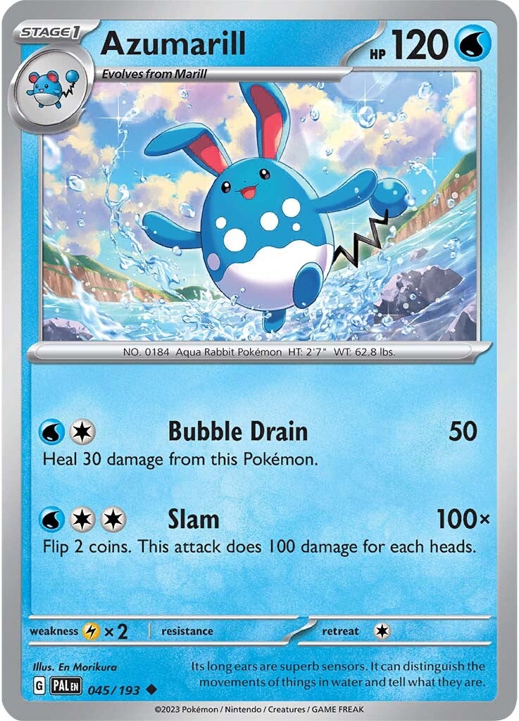 Azumarill (045/193) [Scarlet & Violet: Paldea Evolved] | Arkham Games and Comics