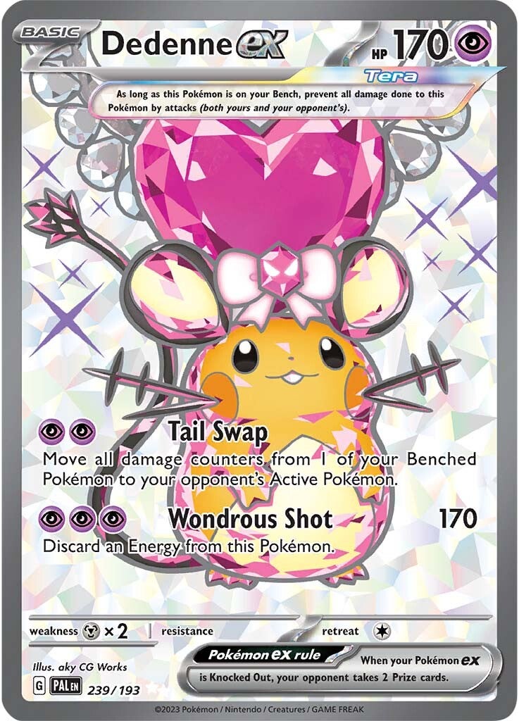 Dedenne ex (239/193) [Scarlet & Violet: Paldea Evolved] | Arkham Games and Comics