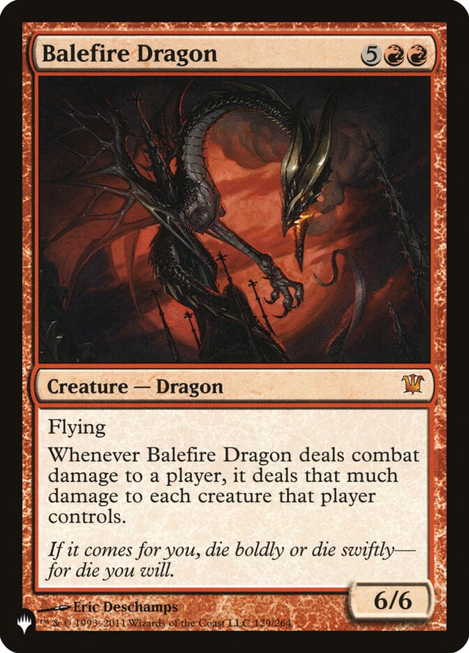 Balefire Dragon [The List] | Arkham Games and Comics