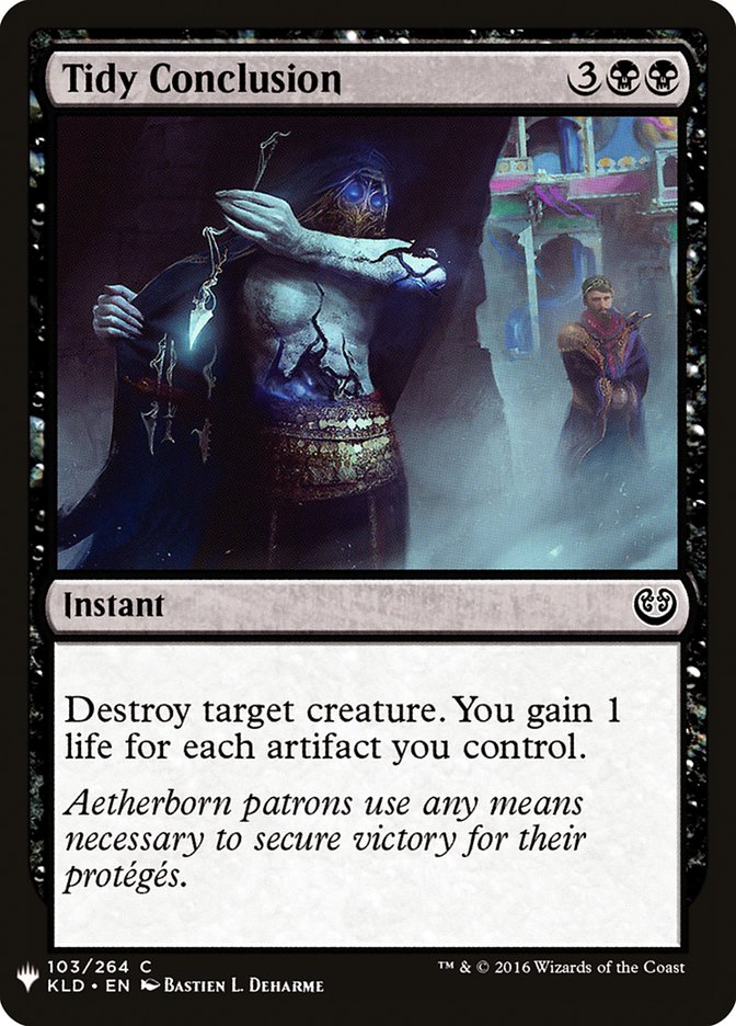 Tidy Conclusion [Mystery Booster] | Arkham Games and Comics