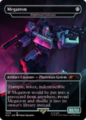 Blightsteel Colossus - Megatron (Borderless) [Secret Lair Drop Series] | Arkham Games and Comics