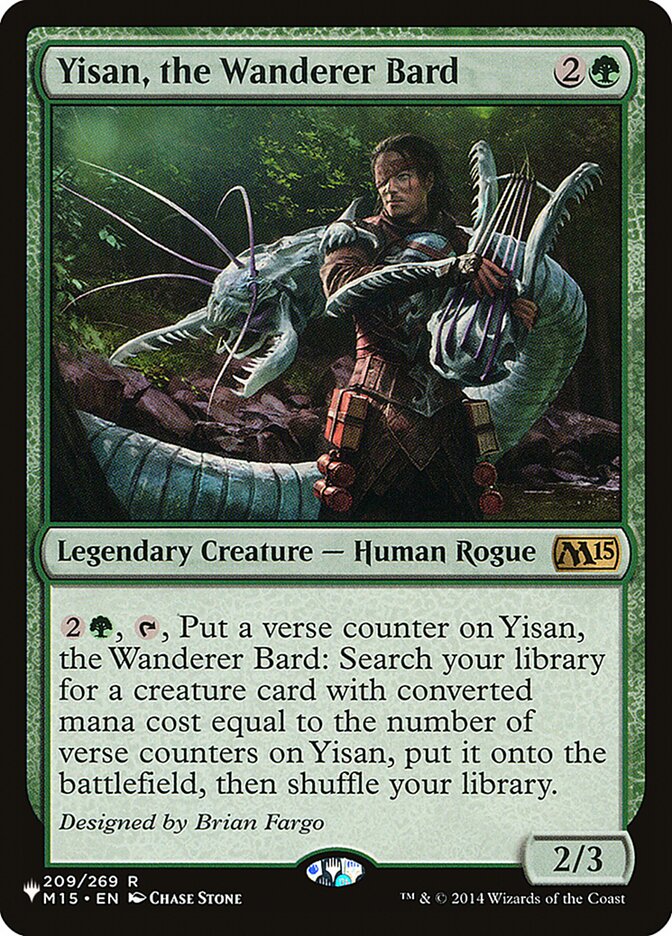 Yisan, the Wanderer Bard [The List] | Arkham Games and Comics