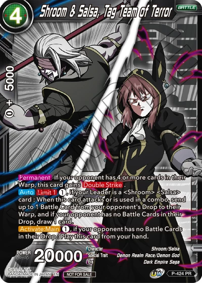 Shroom & Salsa, Tag Team of Terror (Championship Pack 2022 Vol.2) (P-424) [Promotion Cards] | Arkham Games and Comics