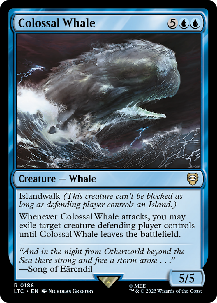 Colossal Whale [The Lord of the Rings: Tales of Middle-Earth Commander] | Arkham Games and Comics