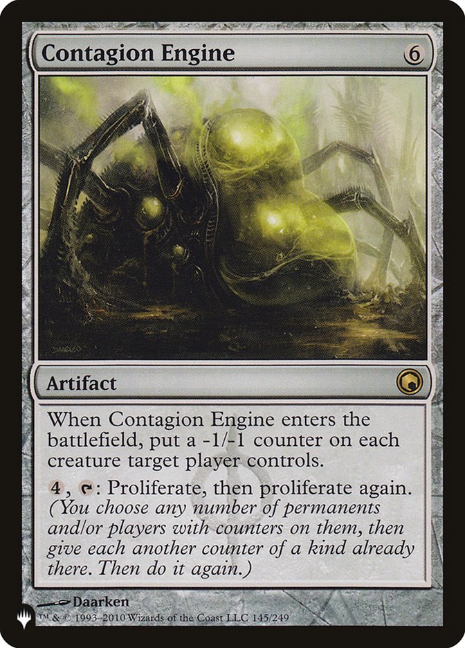 Contagion Engine [The List] | Arkham Games and Comics