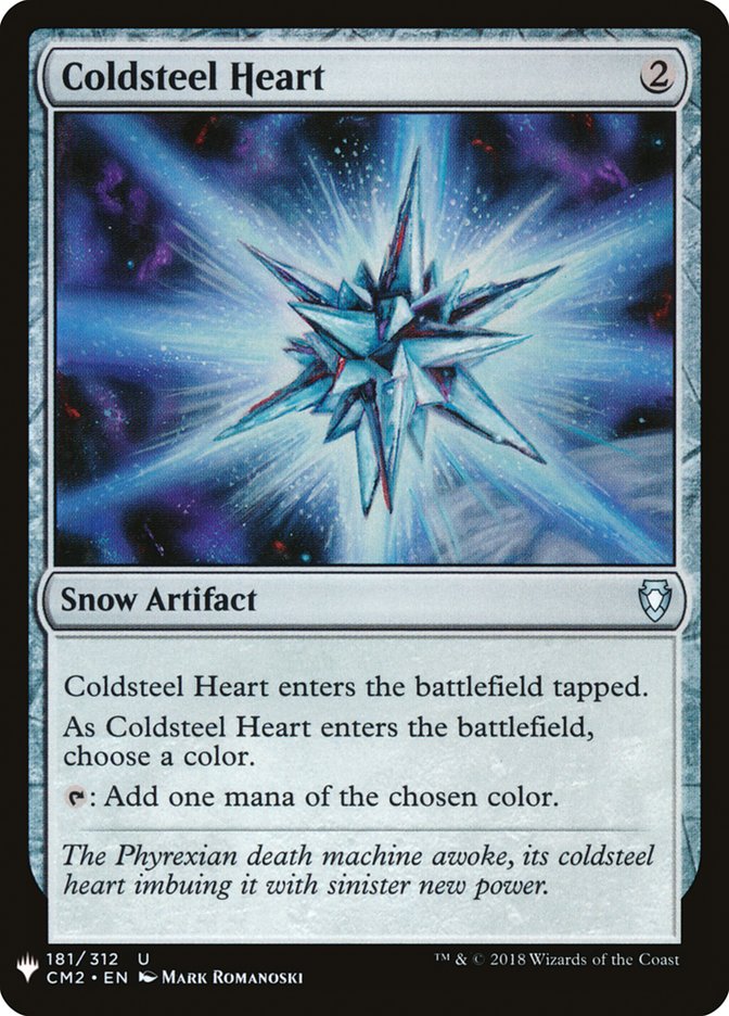 Coldsteel Heart [Mystery Booster] | Arkham Games and Comics