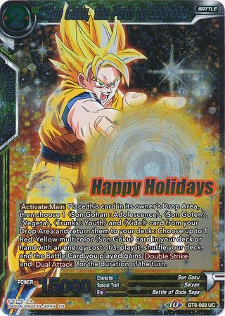 Son Goku, the Path to Godhood (Gift Box 2019) (BT8-068) [Promotion Cards] | Arkham Games and Comics