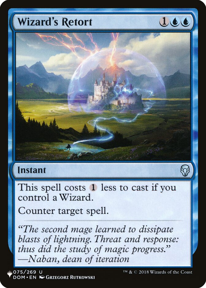 Wizard's Retort [The List] | Arkham Games and Comics