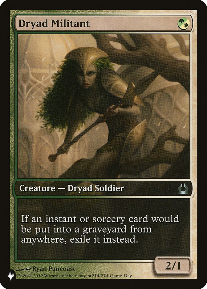 Dryad Militant [The List] | Arkham Games and Comics