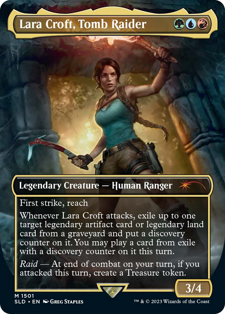 Lara Croft, Tomb Raider [Secret Lair Drop Series] | Arkham Games and Comics