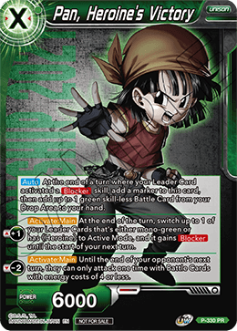 Pan, Heroine's Victory (Gold Stamped) (P-330) [Tournament Promotion Cards] | Arkham Games and Comics