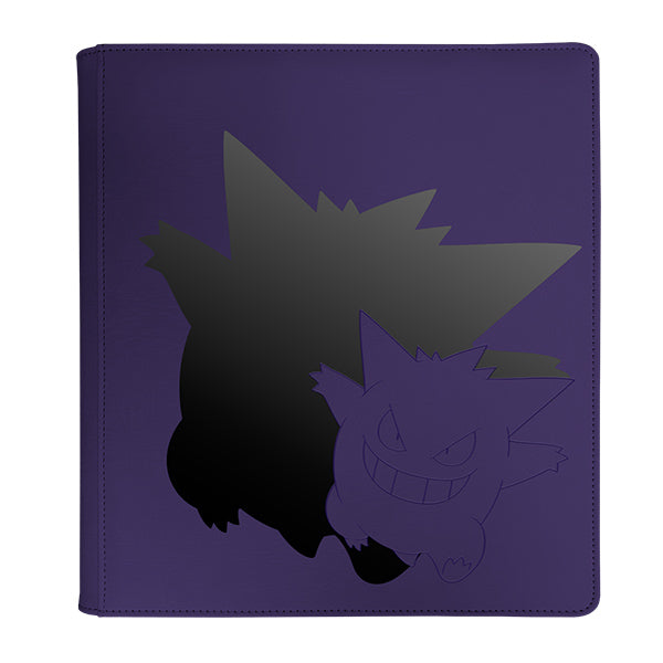 Binder: PRO 12-Pocket Zippered Pokemon- Elite Series Gengar | Arkham Games and Comics