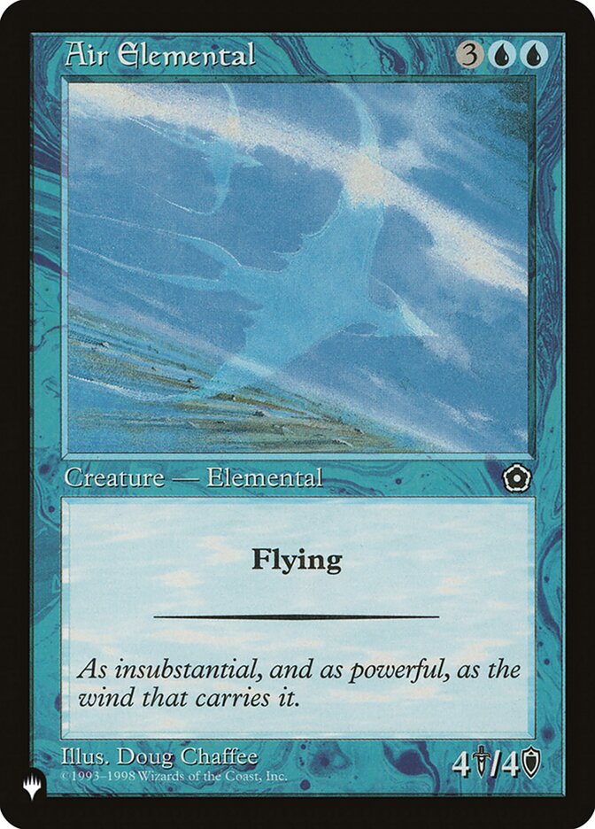 Air Elemental [The List] | Arkham Games and Comics