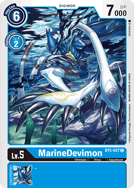 MarineDevimon [BT5-027] [Battle of Omni] | Arkham Games and Comics