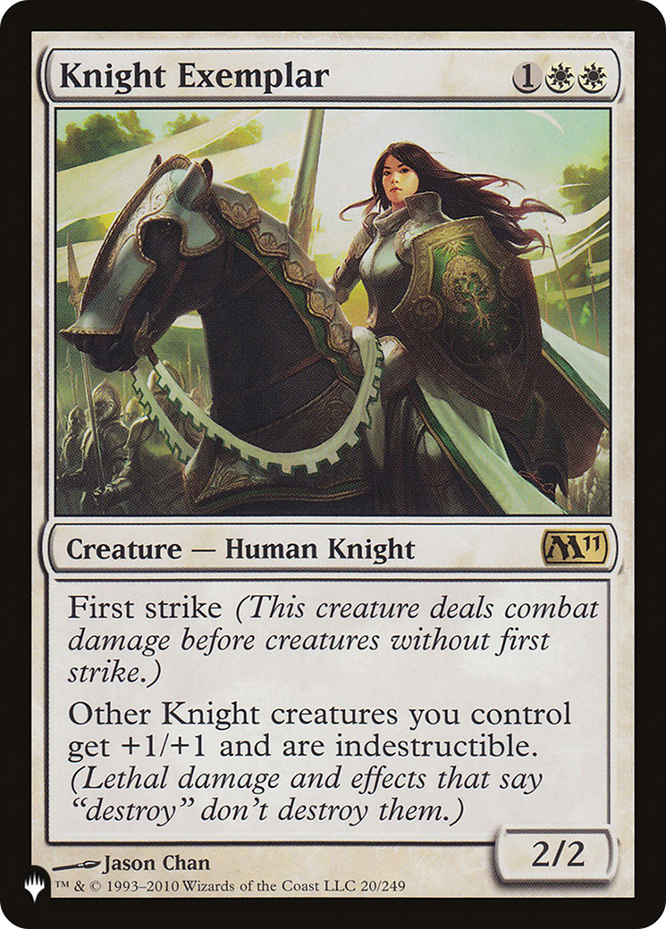 Knight Exemplar (Magic 2011) [The List] | Arkham Games and Comics