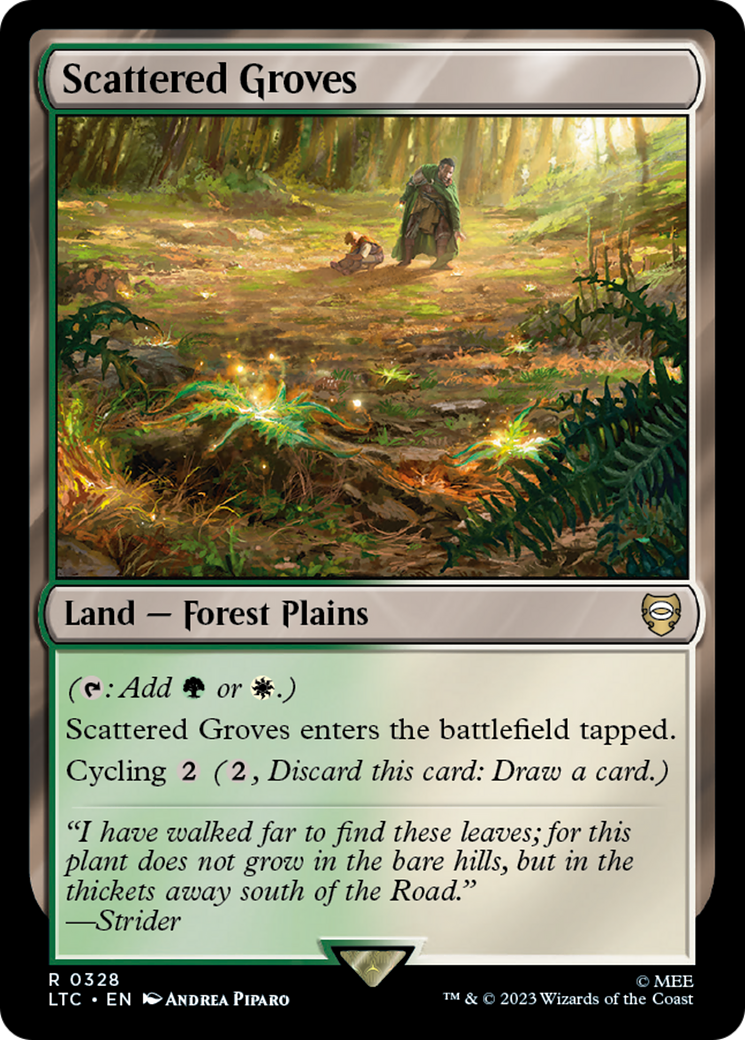 Scattered Groves [The Lord of the Rings: Tales of Middle-Earth Commander] | Arkham Games and Comics