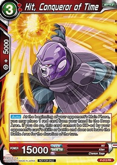 Hit, Conqueror of Time (P-013) [Promotion Cards] | Arkham Games and Comics