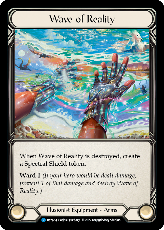 Wave of Reality [DYN214] (Dynasty)  Rainbow Foil | Arkham Games and Comics