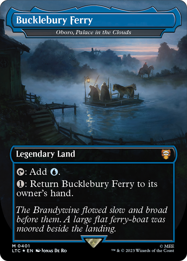 Bucklebury Ferry - Oboro, Palace in the Clouds (Surge Foil Realms and Relics) [The Lord of the Rings: Tales of Middle-Earth Commander] | Arkham Games and Comics