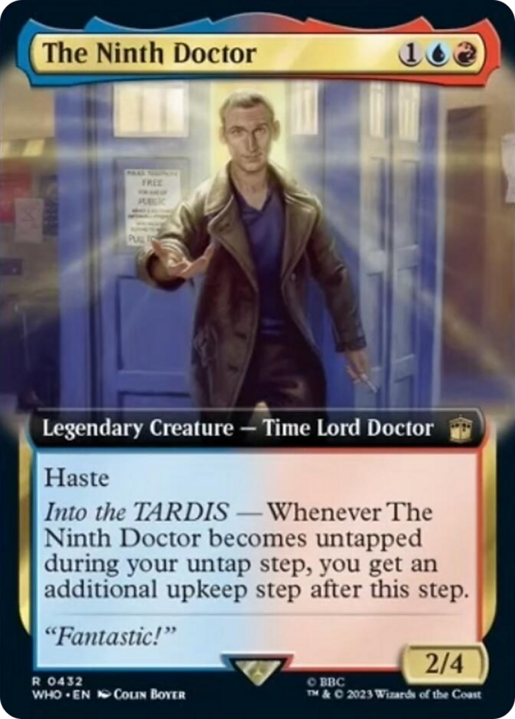 The Ninth Doctor (Extended Art) [Doctor Who] | Arkham Games and Comics