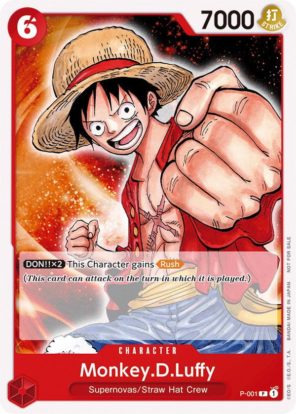 Monkey.D.Luffy (Promotion Pack 2022) [One Piece Promotion Cards] | Arkham Games and Comics