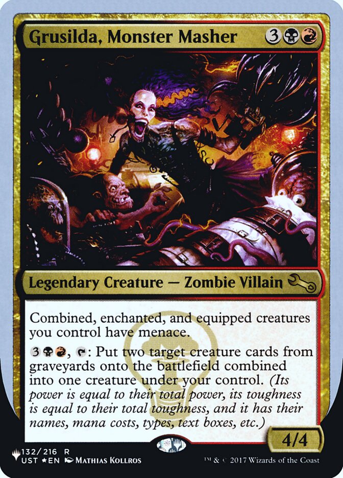 Grusilda, Monster Masher (Unfinity Foil Edition) [The List] | Arkham Games and Comics