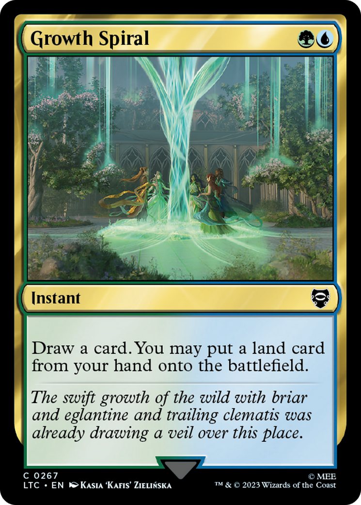 Growth Spiral [The Lord of the Rings: Tales of Middle-Earth Commander] | Arkham Games and Comics