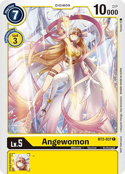 Angewomon [BT2-037] (Official Tournament Pack Vol.3) [Release Special Booster Promos] | Arkham Games and Comics