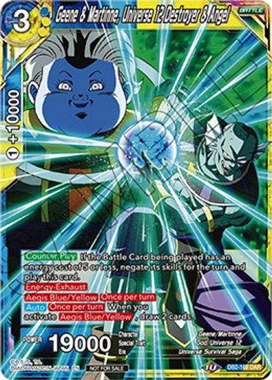 Geene & Martinne, Universe 12 Destroyer & Angel (DB2-169) [Tournament Promotion Cards] | Arkham Games and Comics