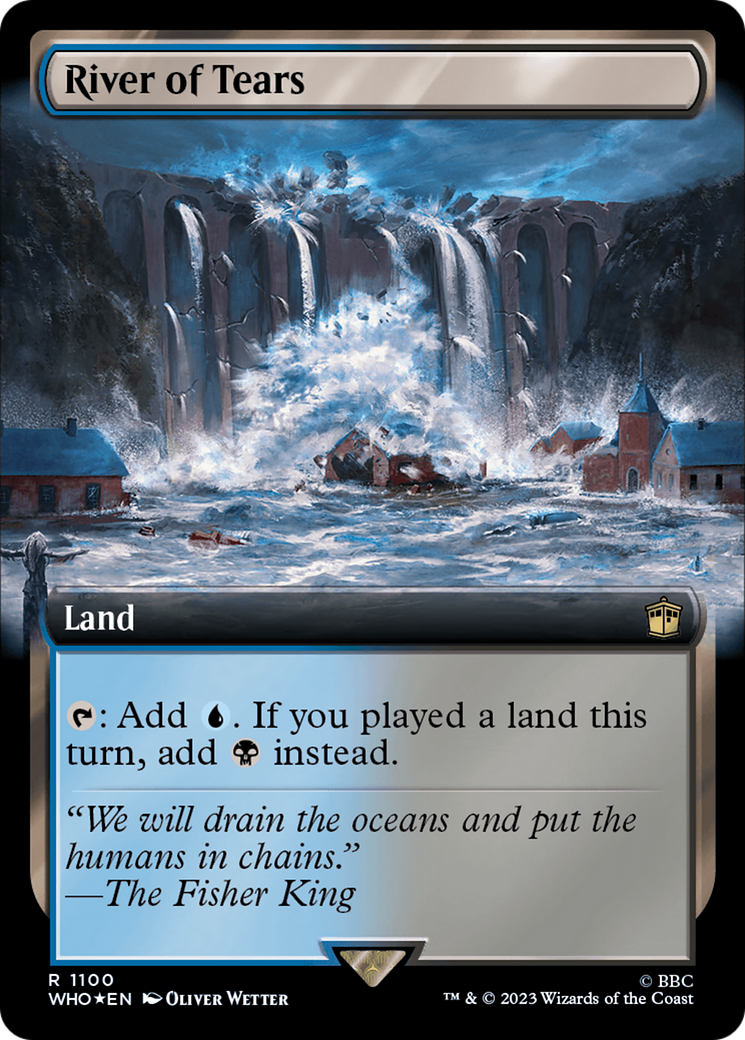 River of Tears (Extended Art) (Surge Foil) [Doctor Who] | Arkham Games and Comics