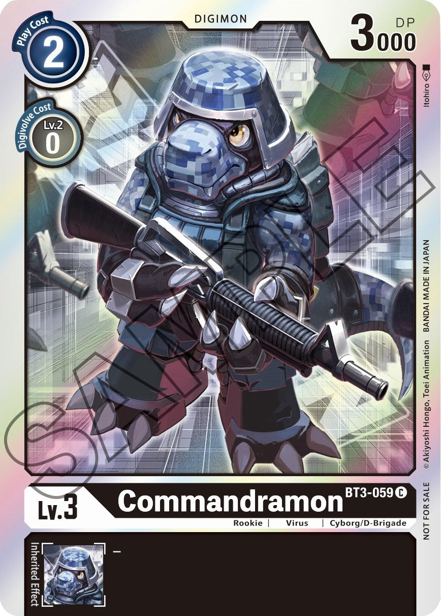 Commandramon [BT3-059] (Event Pack 1) [Release Special Booster Promos] | Arkham Games and Comics