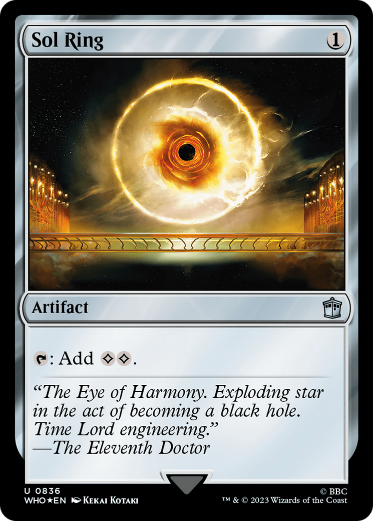 Sol Ring (Surge Foil) [Doctor Who] | Arkham Games and Comics