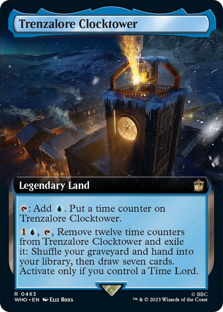 Trenzalore Clocktower (Extended Art) [Doctor Who] | Arkham Games and Comics