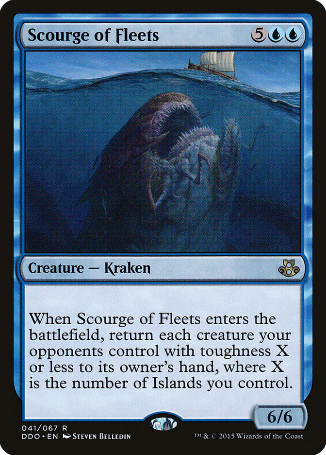 Scourge of Fleets [Duel Decks: Elspeth vs. Kiora] | Arkham Games and Comics