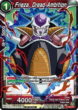 Frieza, Dread Ambition (Tournament Pack Vol. 8) (P-380) [Tournament Promotion Cards] | Arkham Games and Comics