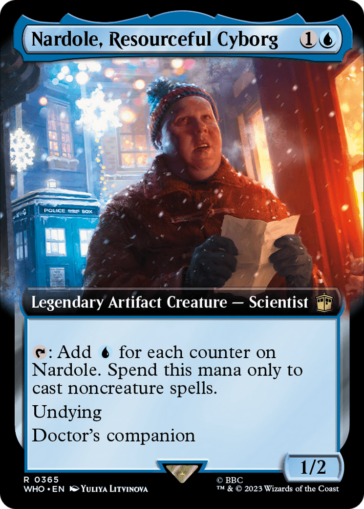 Nardole, Resourceful Cyborg (Extended Art) [Doctor Who] | Arkham Games and Comics