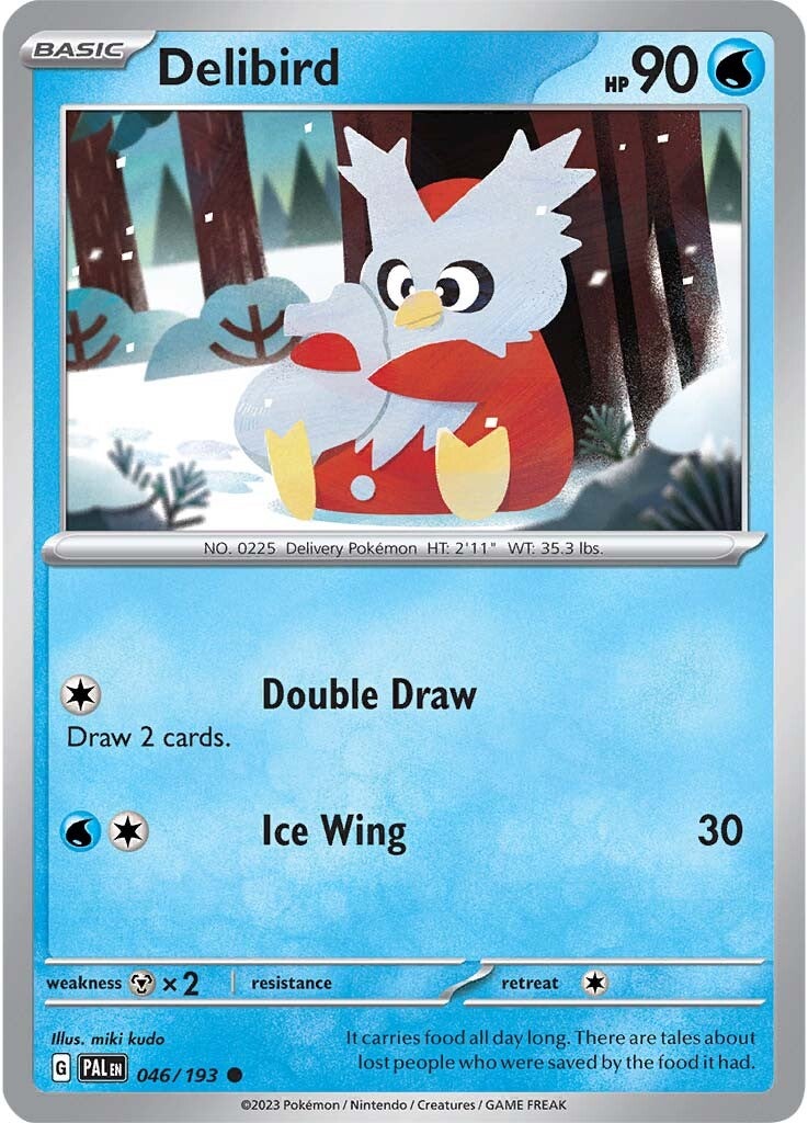 Delibird (046/193) [Scarlet & Violet: Paldea Evolved] | Arkham Games and Comics